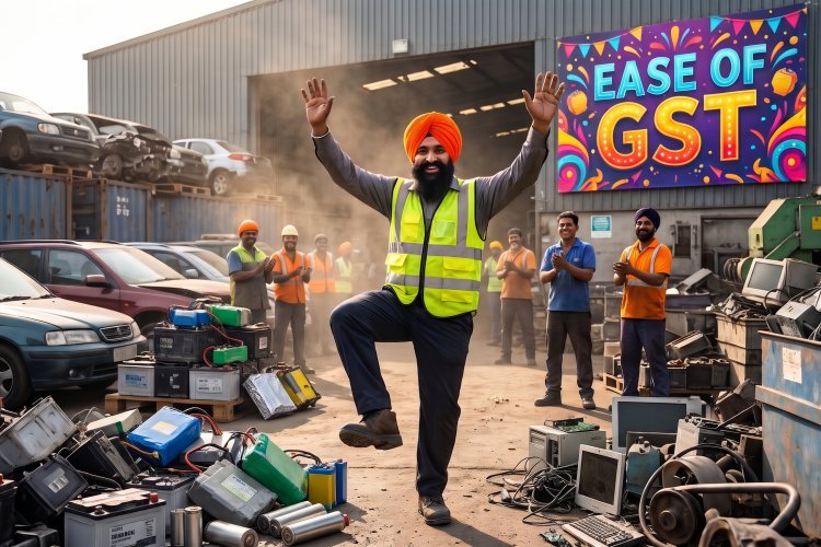 New RCM & 2% GST TDS Applied on Purchase of Battery Scrap and E Waste from 1st November 2026